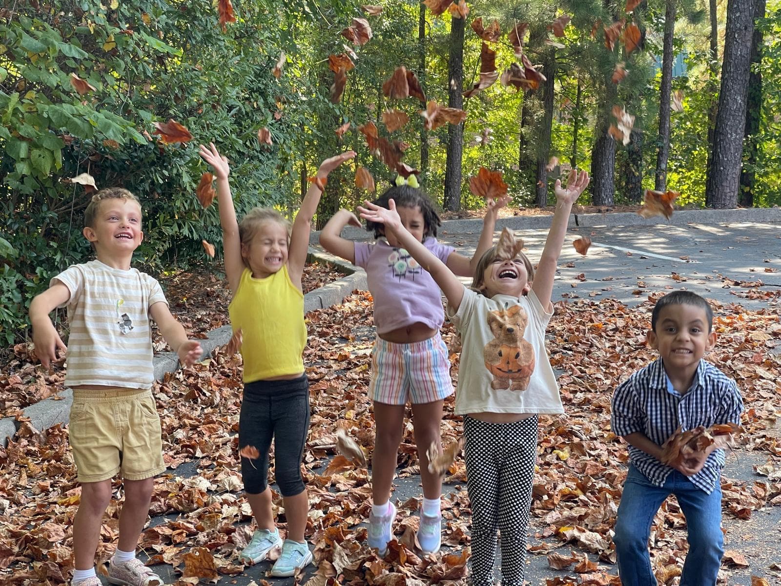 Children learning at JAC Preschool